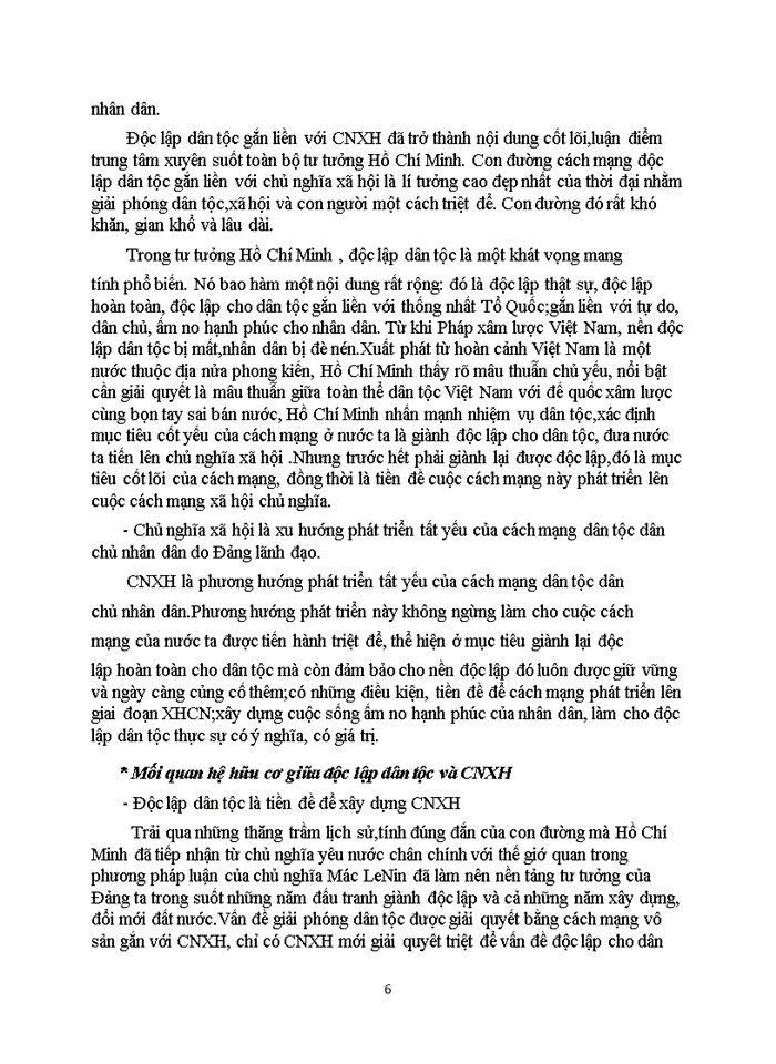 image for page Tư tưởng Phân tích luận điểm của Hồ Chí Minh Nước độc lập mà người dân không được hưởng tự do hạnh phúc thì độc lập không có ý nghĩa Làm rõ ý nghĩa của luận điểm với sự nghiệp đổi mới ở Việt Nam hiện nay