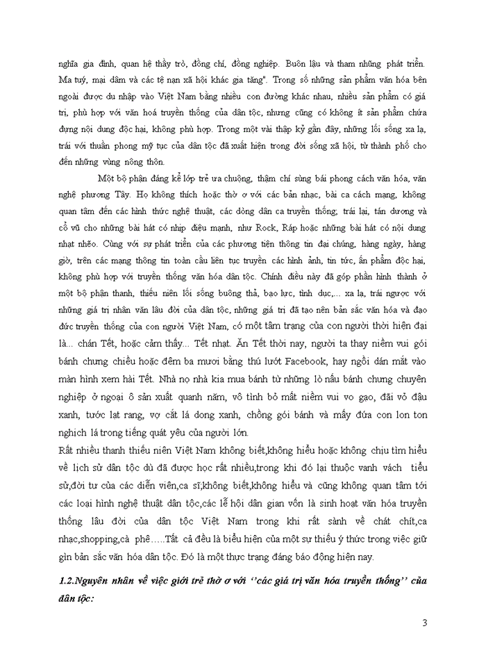 image for page Quan điểm của nhóm về vai trò của giới trẻ trong việc bảo tồn và phát huy các giá trị truyền thống trong điều kiện hội nhập quốc tế hiện nay