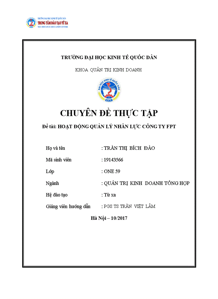 image for page HOẠT ĐỘNG QUẢN LÝ NHÂN LỰC CÔNG TY FPT