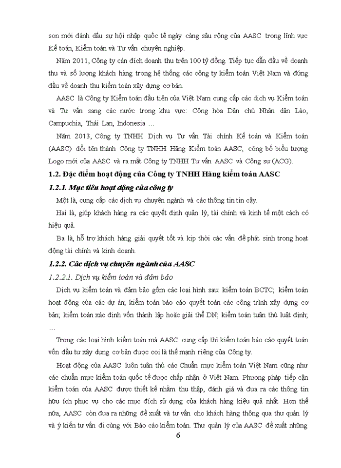 image for page Báo cáo Công ty Trách nhiệm hữu hạn Hãng Kiểm toán AASC
