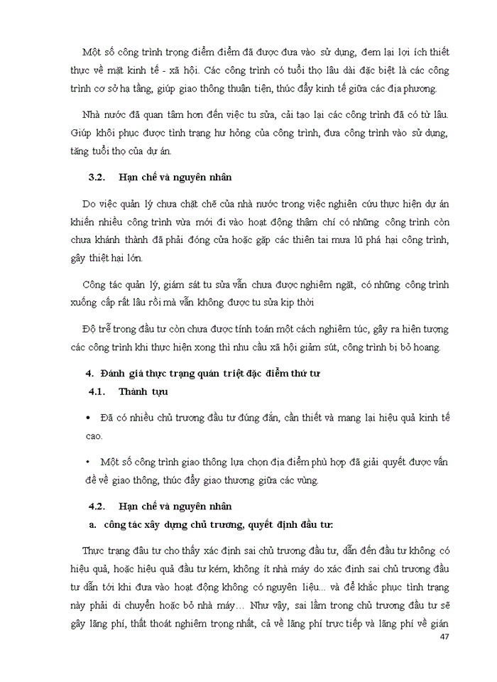 image for page Sự quán triệt các đặc điểm của đầu tư phát triển trong công tác quản lý hoạt động đầu tư
