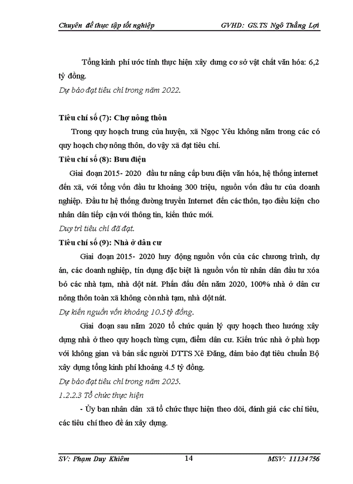 image for page Giải pháp thực hiện kế hoạch xây dựng nông thôn mới xã Ngọc Yêu huyện Tu Mơ rông tỉnh kon tum Giai đoạn 2015 2020