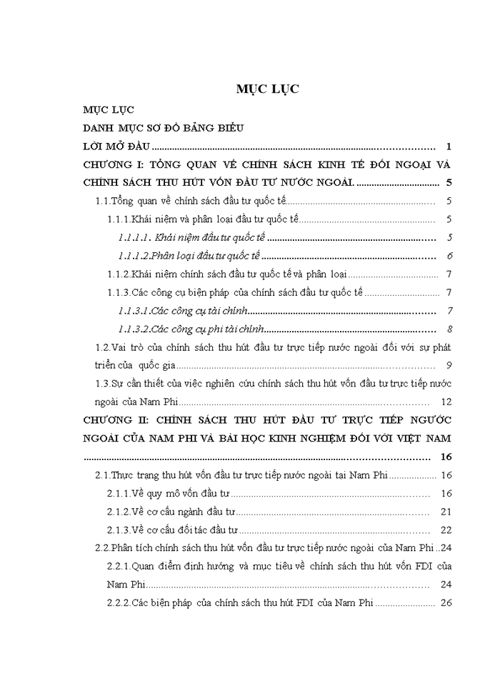 image for page Chính sách thu hút vốn đầu tư nước ngoài của Nam Phi và bài học kinh nghiệm cho Việt Nam trong bối cảnh thực thi các hiệp định thương mại tự do