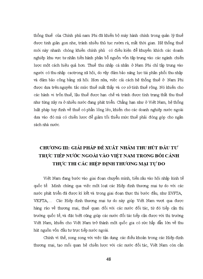 image for page Chính sách thu hút vốn đầu tư nước ngoài của Nam Phi và bài học kinh nghiệm cho Việt Nam trong bối cảnh thực thi các hiệp định thương mại tự do