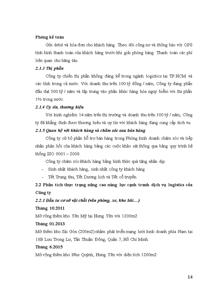 image for page Nâng cao năng lực cạnh tranh dịch vụ logistics tại Công ty CP Dịch Vụ Giao Nhận Hàng hóa TNN