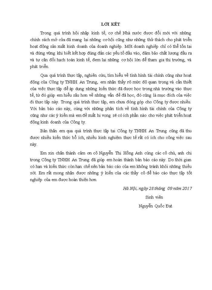 image for page BÁO CÁO TẠI CÔNG TY TRÁCH NHIỆM HỮU HẠN AN TRUNG