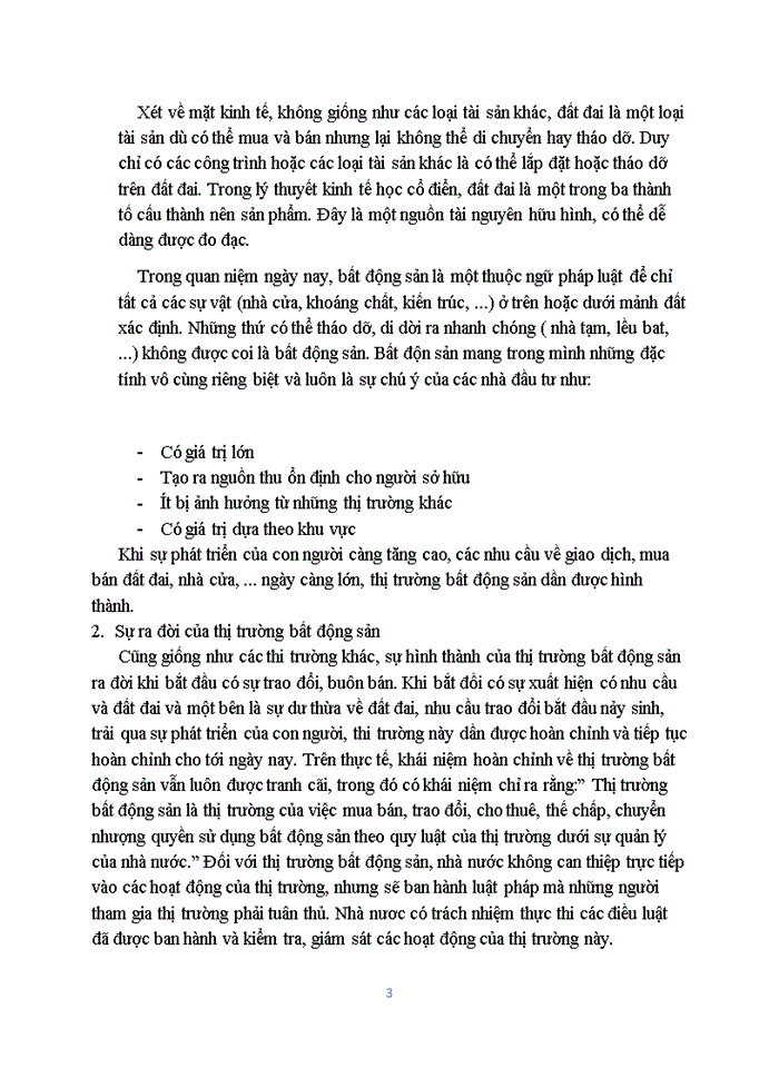 image for page Lý luận chung về thị trường bất động sản và đặc trưng các giai đoạn phát triển