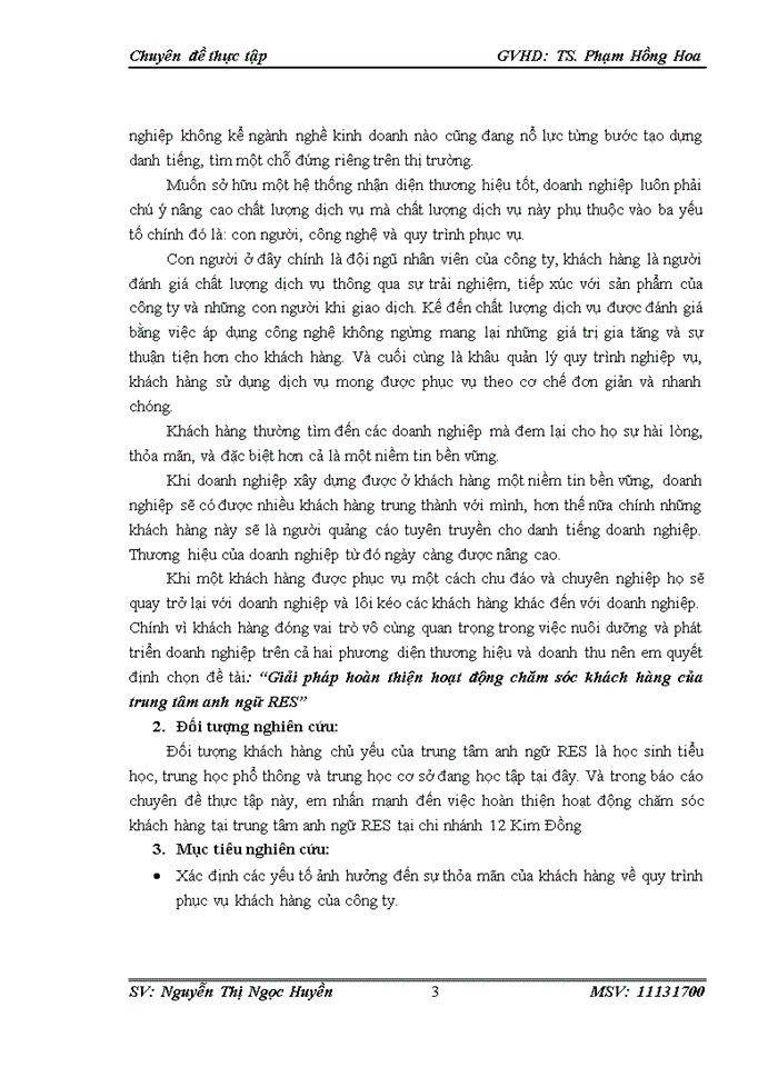 image for page GIẢI PHÁP HOÀN THIỆN HOẠT ĐỘNG CHĂM SÓC KHÁCH HÀNG CỦA TRUNG TÂM ANH NGỮ RES