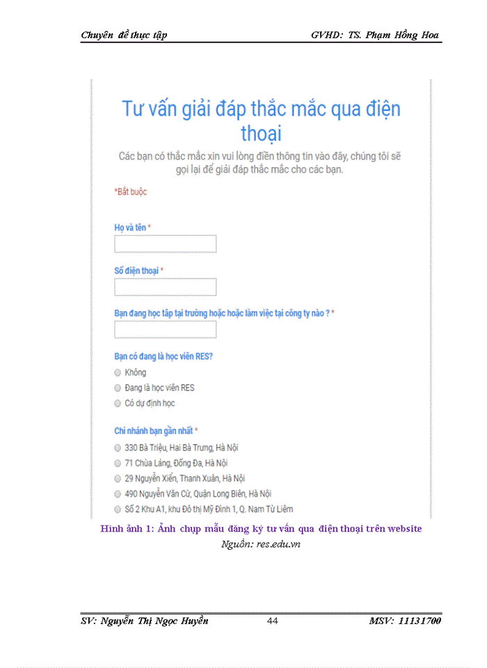 image for page GIẢI PHÁP HOÀN THIỆN HOẠT ĐỘNG CHĂM SÓC KHÁCH HÀNG CỦA TRUNG TÂM ANH NGỮ RES