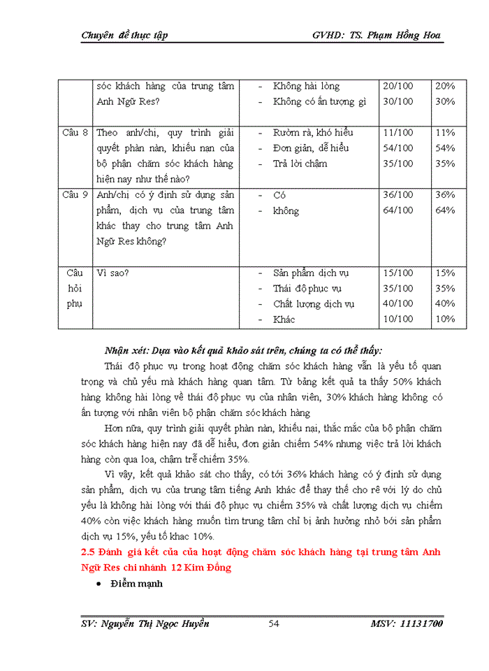 image for page GIẢI PHÁP HOÀN THIỆN HOẠT ĐỘNG CHĂM SÓC KHÁCH HÀNG CỦA TRUNG TÂM ANH NGỮ RES