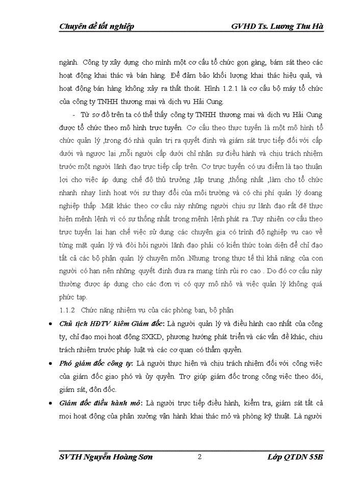 image for page HOÀN THIỆN HỆ THỐNG KIỂM SOÁT BÁN HÀNG VÀ THU TIỀN CỦA CÔNG TY Trách nhiệm hữu hạn THƯƠNG MẠI VÀ DỊCH VỤ HẢI CUNG