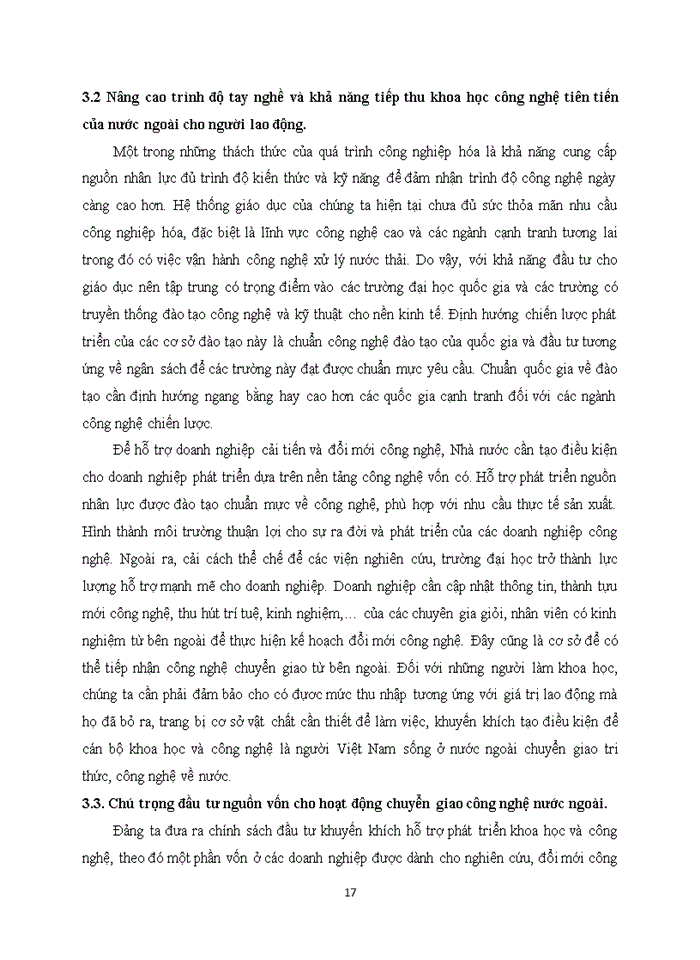 image for page Trình bày lý thuyết về công nghệ ngoại sinh và công nghệ nội sinh Lấy 2 ví dụ về việc áp dụng công nghệ ngoại sinh và công nghệ nội sinh ở cùng một lĩnh vực tại Việt Nam Phân tích làm rõ sự khác biệt