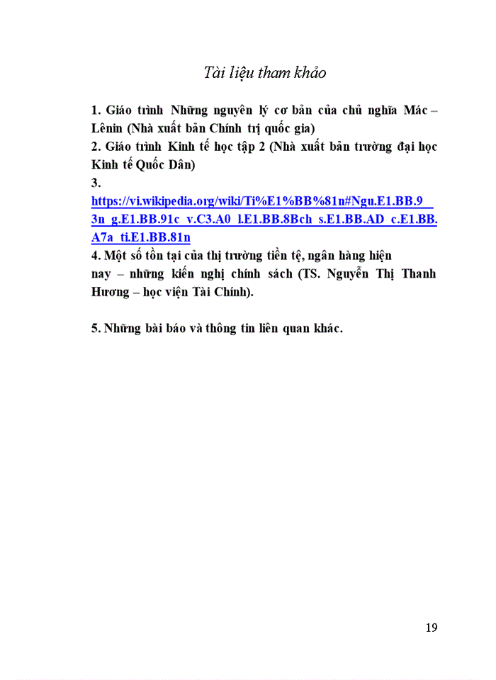 image for page LÍ LUẬN VỀ TIỀN TỆ CỦA MÁC VÀ LIÊN HỆ VỚI THỰC TIỄN Ở VIỆT NAM