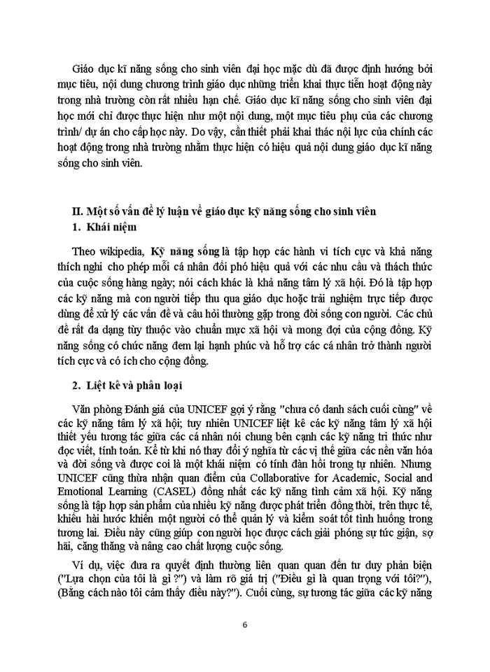 image for page Thực trạng kỹ năng sống và nhu cầu được giáo dục kỹ năng sống của thanh niên