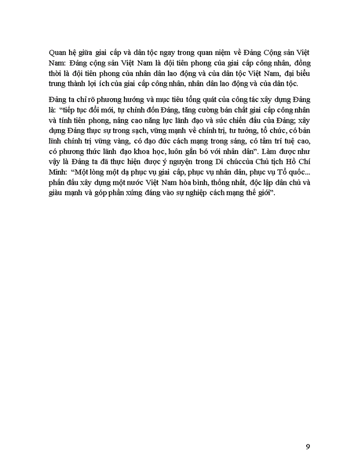 image for page Phân tích quan điểm của Hồ Chí Minh về mối quan hệ giữa giai cấp và dân tộc Liên hệ thực tiễn với Việt Nam hiện nay