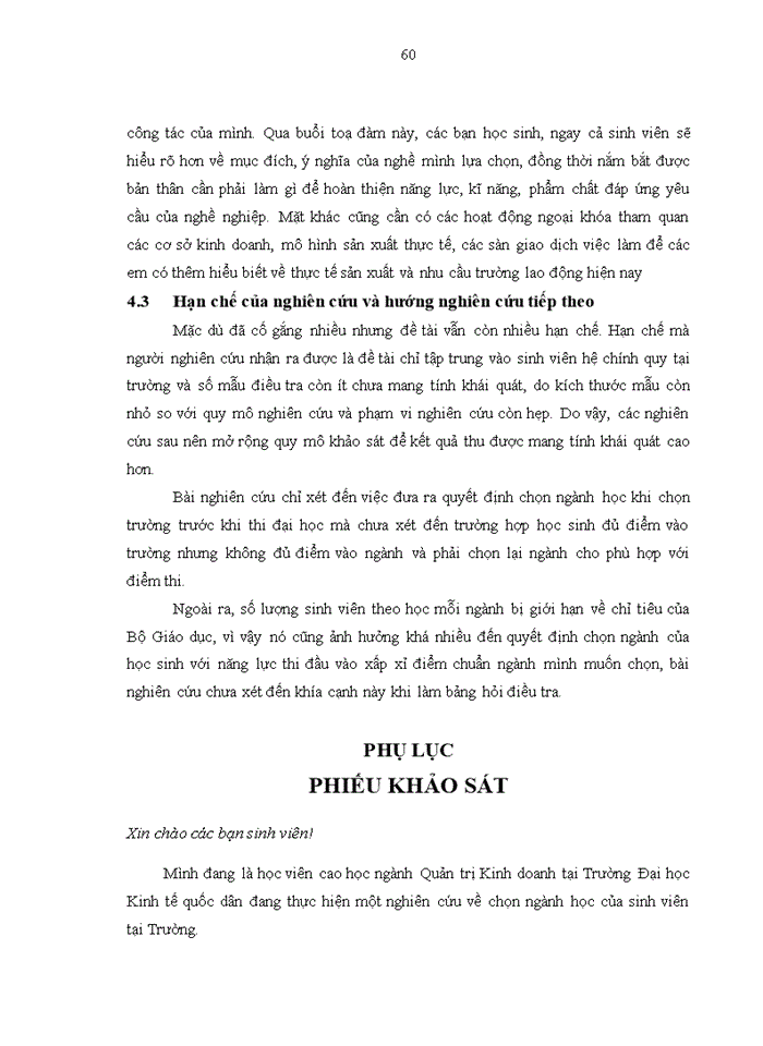 image for page Nghiên cứu những nhân tố tác động đến quyết định chọn ngành học của sinh viên Trường Đại học Kinh tế Quốc dân