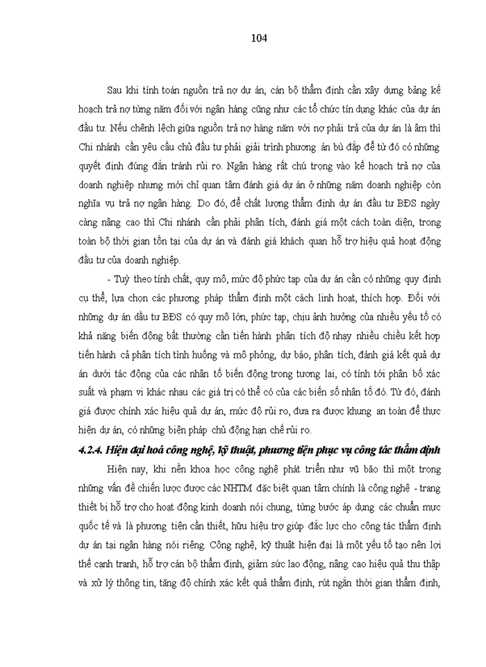 image for page Ths Hoàn thiện công tác thẩm định dự án vay vốn trong lĩnh vực bất động sản tại Ngân hàng TMCP Công thương Việt Nam Chi nhánh Đống Đa