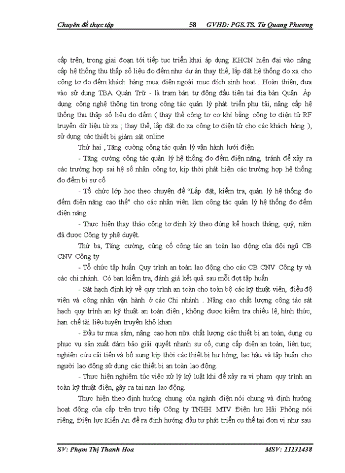 image for page ĐẦU TƯ PHÁT TRIỂN TẠI CHI NHÁNH CÔNG TY Trách nhiệm hữu hạn MTV ĐIỆN LỰC HẢI PHÒNG ĐIỆN LỰC KIẾN AN