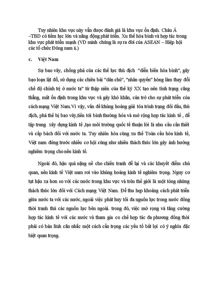 image for page Khái quát về chính sách đối ngoại