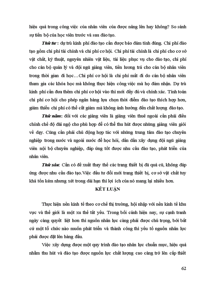 image for page Công tác đào tạo nhân lực tại Ngân hàng TMCP Tiên Phong