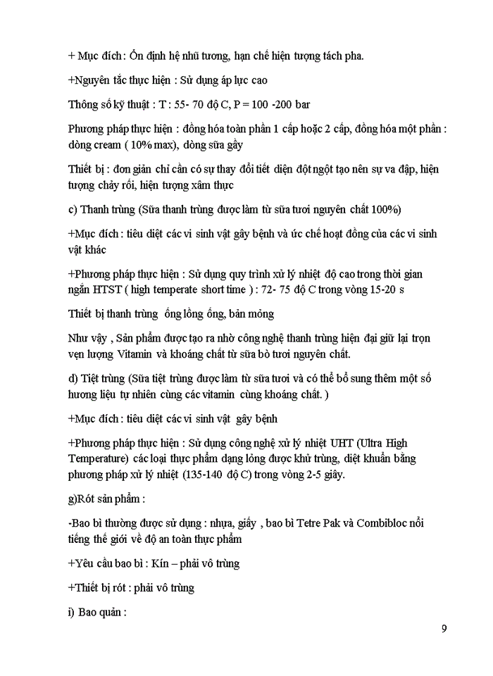 image for page Hệ thống kiểm soát chất lượng sản phẩm sữa của vinamilk