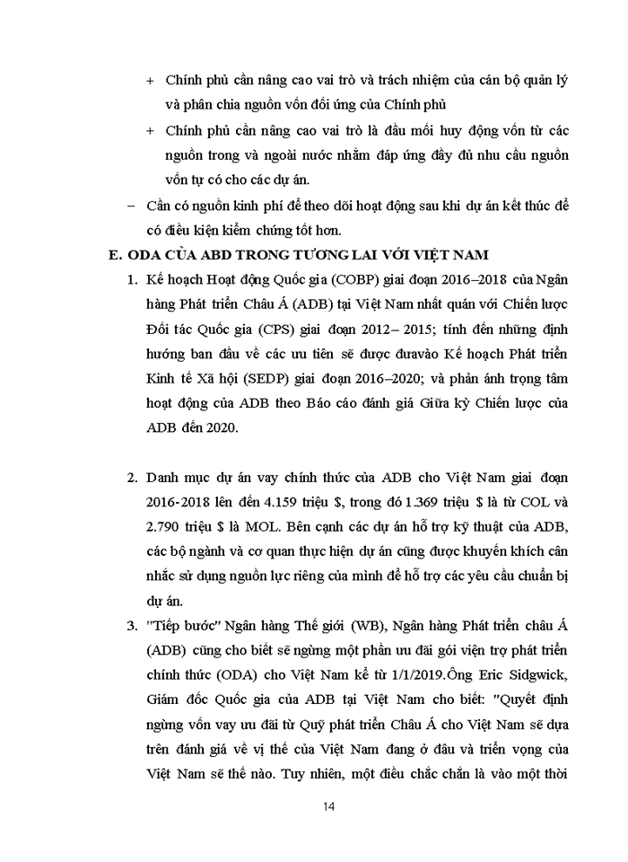 image for page TỔNG QUAN VỀ ADB VÀ QUAN HỆ HỢP TÁC GIỮA ADB VÀ VIỆT NAM
