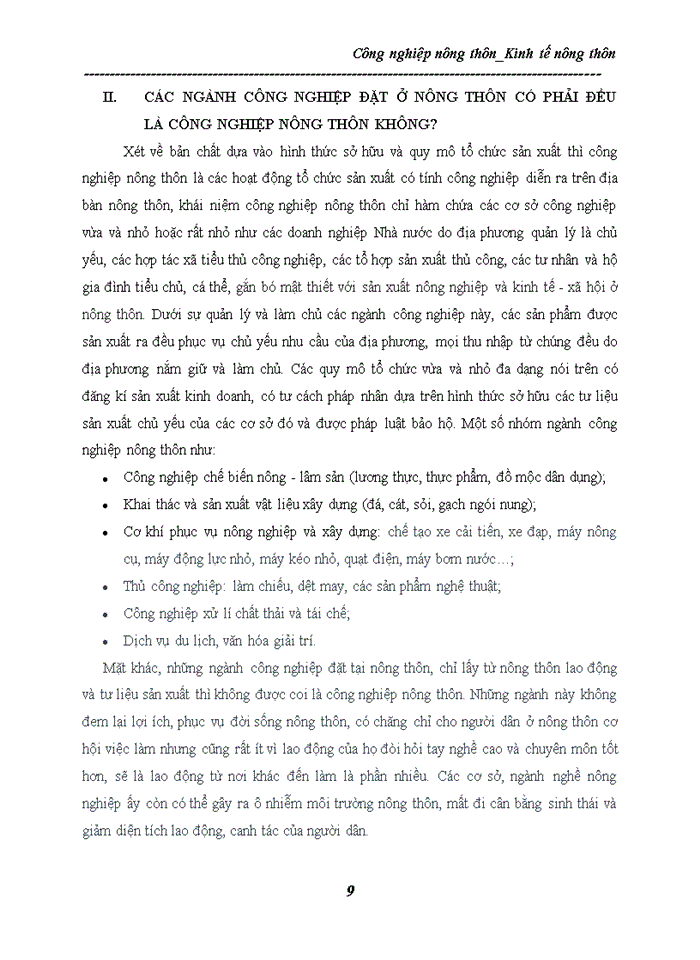 image for page Công nghiệp nông thôn