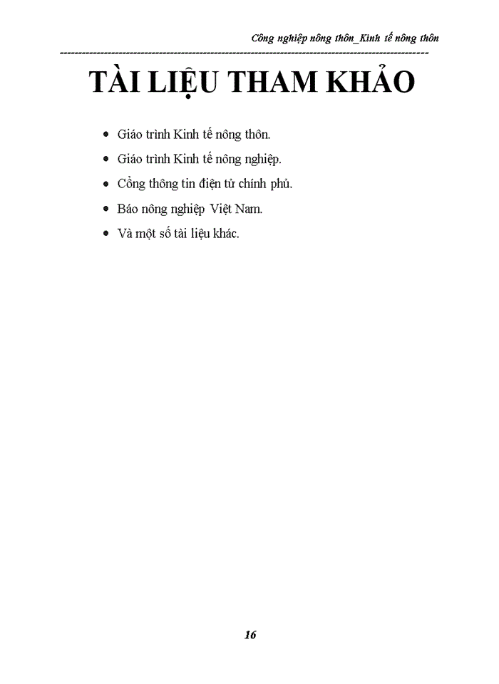 image for page Công nghiệp nông thôn