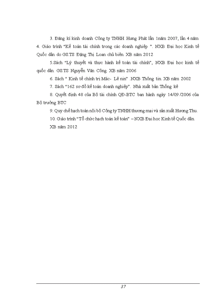 image for page Tổng quan về công ty Trách nhiệm hữu hạn thương mại và dịch vụ hương thu