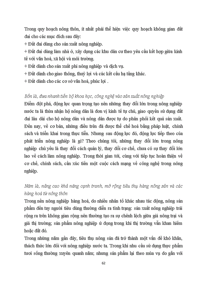 image for page Cây 1 Trình bày Thực trạng và chất lượng tăng trưởng kinh tế Việt Nam thời kỳ đổi mới 1986 đến nay Câu 2 Những biện pháp chủ yếu để phát triển nông nghiệp ở Việt Nam hiện nay
