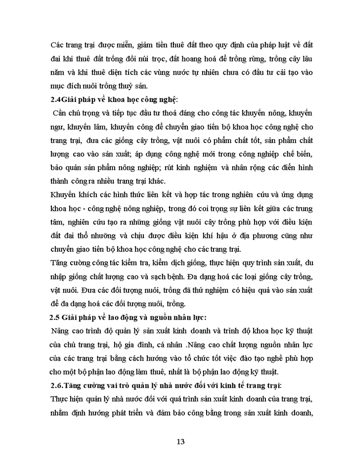 image for page Thực trạng và giải pháp phát triển kinh tế trang trại nước ta