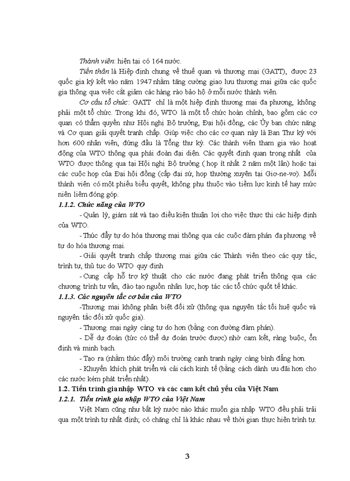 Tác động của việc gia nhập Tổ chức Thương mại Thế giới WTO đối với kinh tế Việt Nam