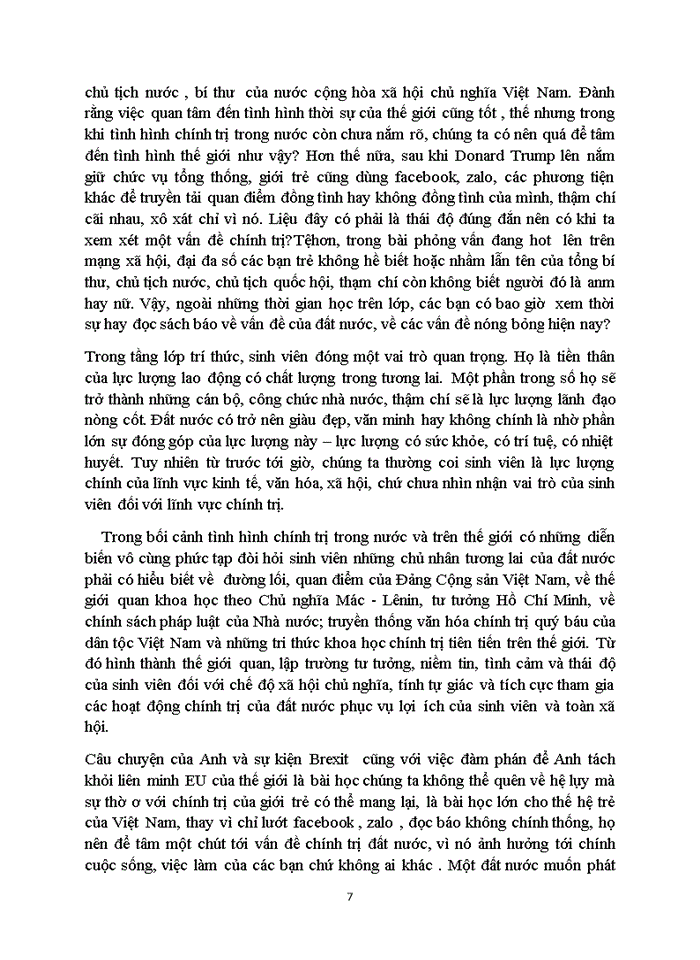 image for page Văn hóa chính trị và văn hóa chính trị của sinh viên Việt Nam hiện nay