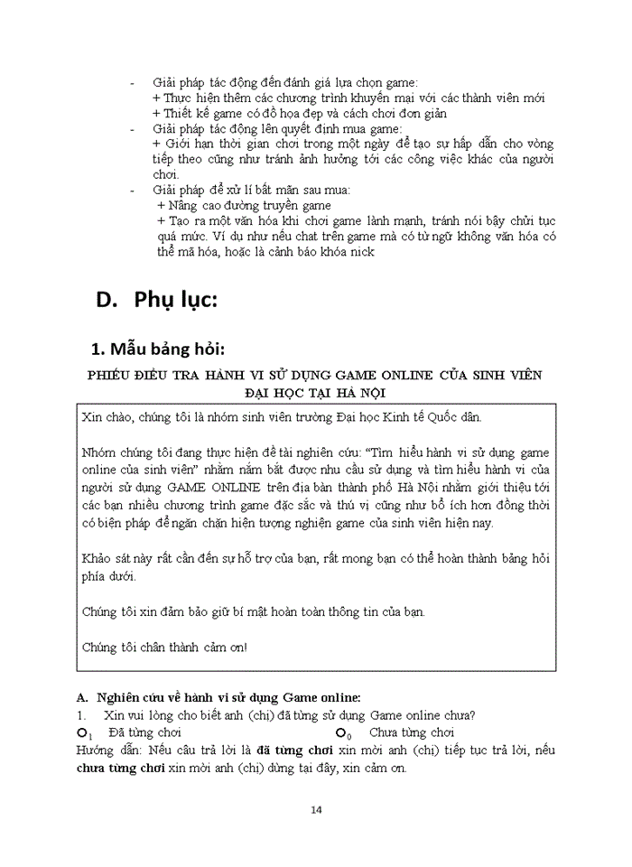image for page Tìm hiểu hành vi sử dụng game online của sinh viên đại học tại Hà Nội