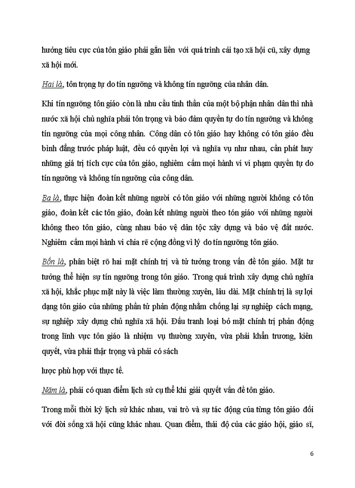 image for page Triết mác QUAN ĐIỂM CỦA CHỦ NGHĨA MÁC LÊ-NIN VỀ VẤN ĐỀ TÔN GIÁO