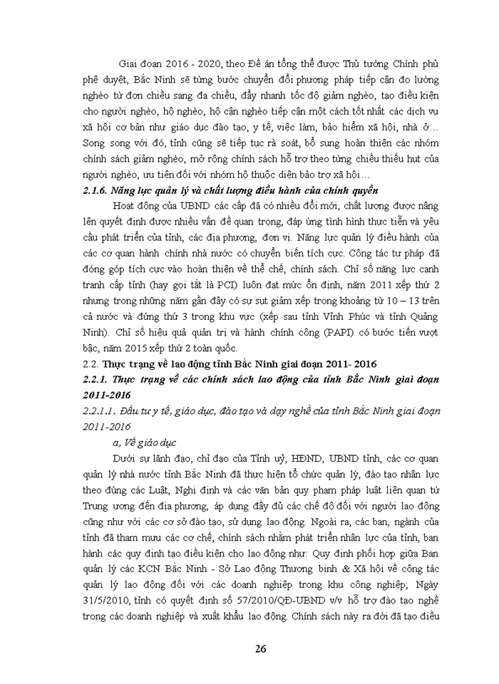 image for page Giải pháp nâng cao chất lượng lao động của tỉnh Bắc Ninh đến năm 2025