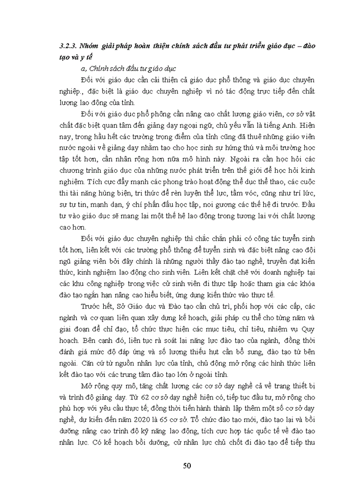 image for page Giải pháp nâng cao chất lượng lao động của tỉnh Bắc Ninh đến năm 2025