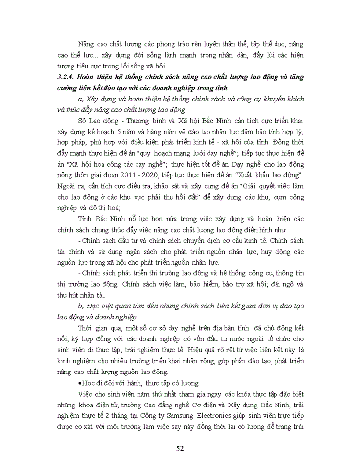 image for page Giải pháp nâng cao chất lượng lao động của tỉnh Bắc Ninh đến năm 2025