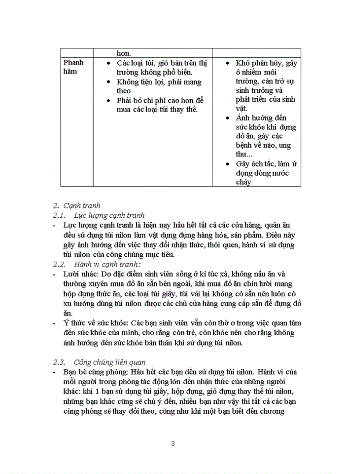 image for page Thay đổi nhận thức và thói quen sử dụng túi nilon của sinh viên 3 trường Đại học Kinh tế Quốc dân Đại học Bách Khoa Đại học Xây dựng