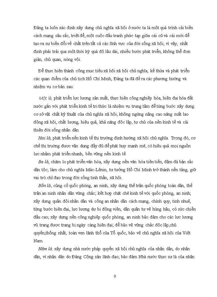 image for page Triết mác Quan điểm của Hồ Chí Minh về tính tất yếu đi lên chủ nghĩa xã hội ở Việt Nam Liên hệ thực tiễn Việt Nam hiện nay