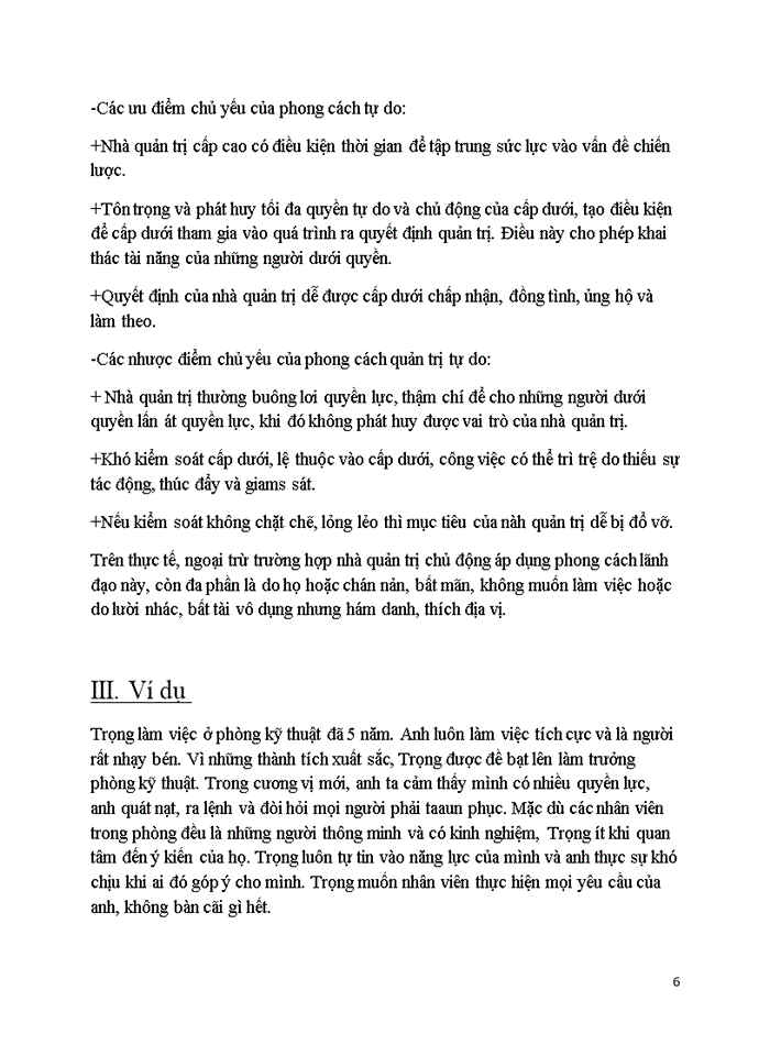 image for page Lấy ví dụ và phân tích phong cách quản trị của một số nhà quản trị cấp cao trong thực tế Việt Nam