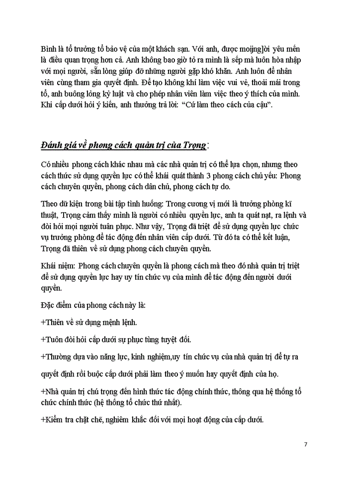 image for page Lấy ví dụ và phân tích phong cách quản trị của một số nhà quản trị cấp cao trong thực tế Việt Nam