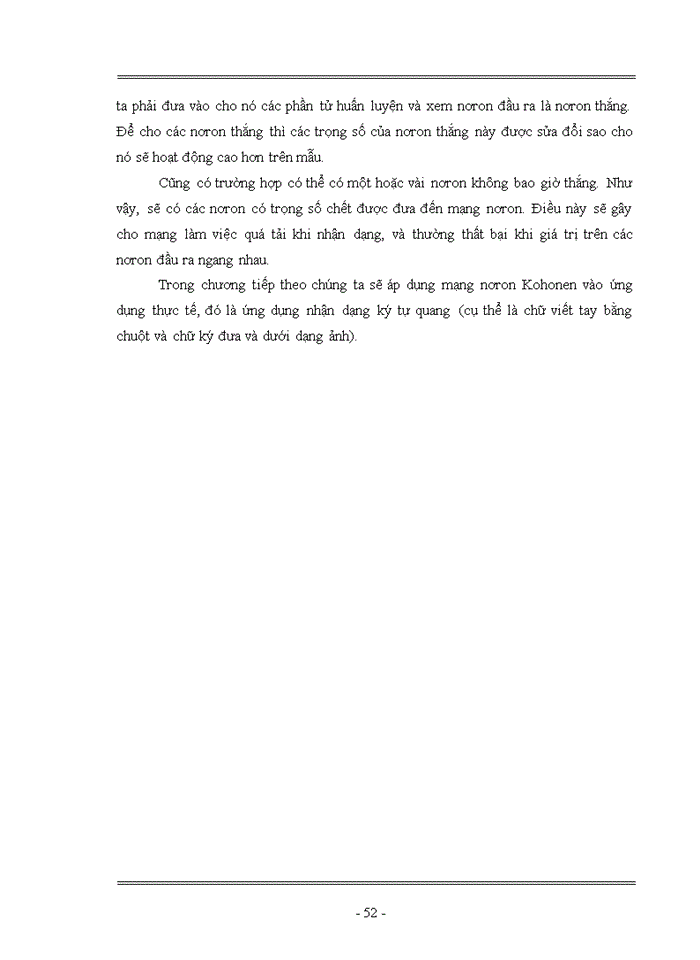 image for page TÌM HIỂU MẠNG NƠRON KOHONEN