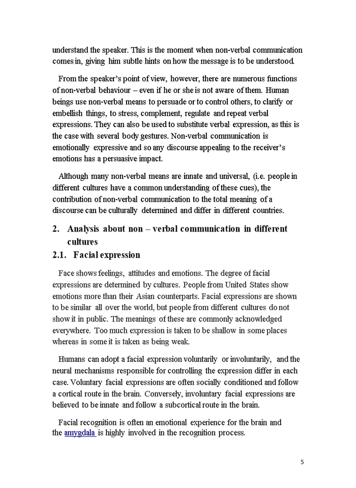 image for page COMPARISON ABOUT NON VERBAL COMMUNICATION SYSTEM OF DIFFERENT CULTURES