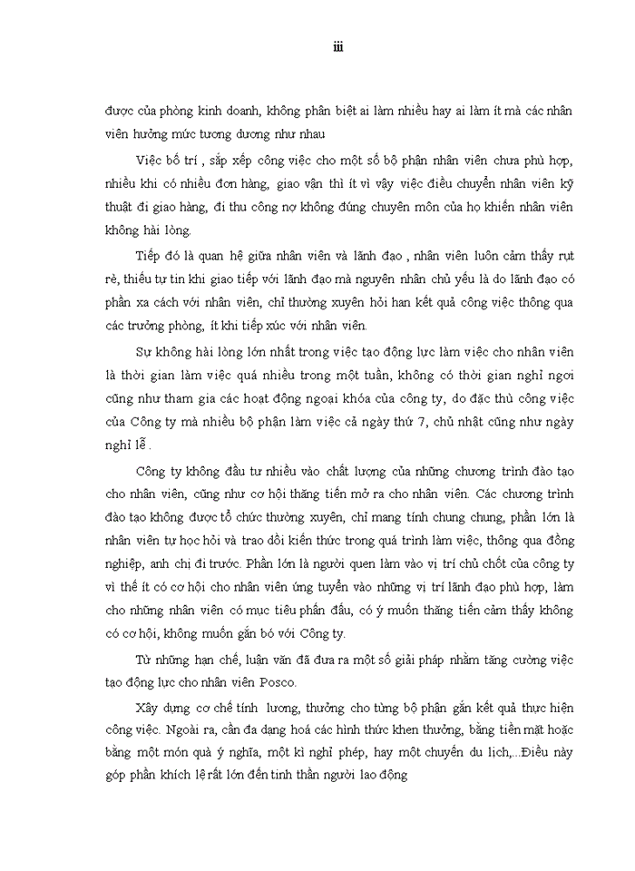 image for page THS CÔNG TÁC TẠO ĐỘNG LỰC CHO ĐỘI NGŨ CÔNG NHÂN VIÊN TẠI CÔNG TY CƠ KHÍ VÀ XÂY DỰNG POSCO E C VIỆT NAM