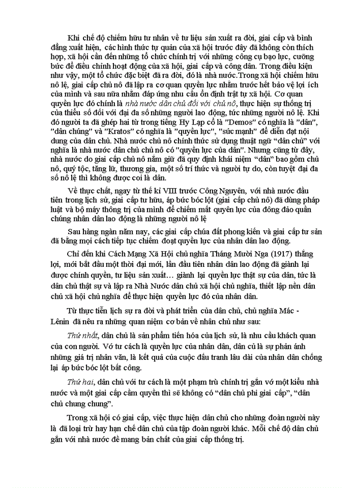 image for page Triết mác Xây dựng nền dân chủ xã hội chủ nghĩa và nhà nước xã hội chủ nghĩa Việt Nam