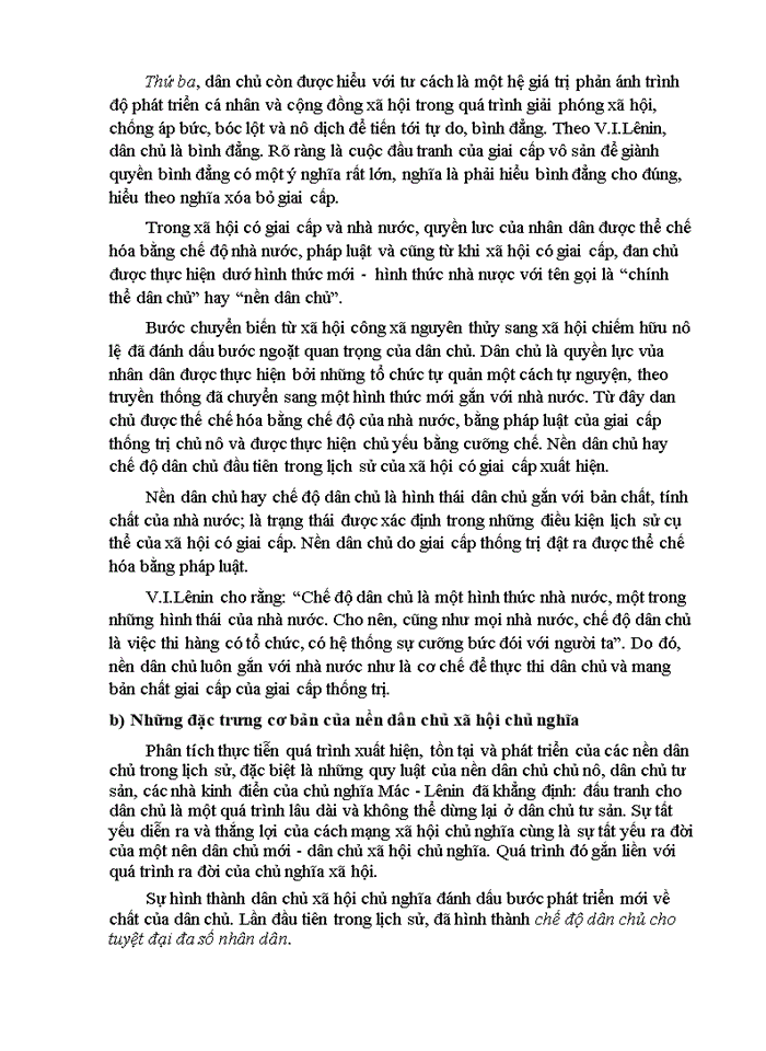 image for page Triết mác Xây dựng nền dân chủ xã hội chủ nghĩa và nhà nước xã hội chủ nghĩa Việt Nam