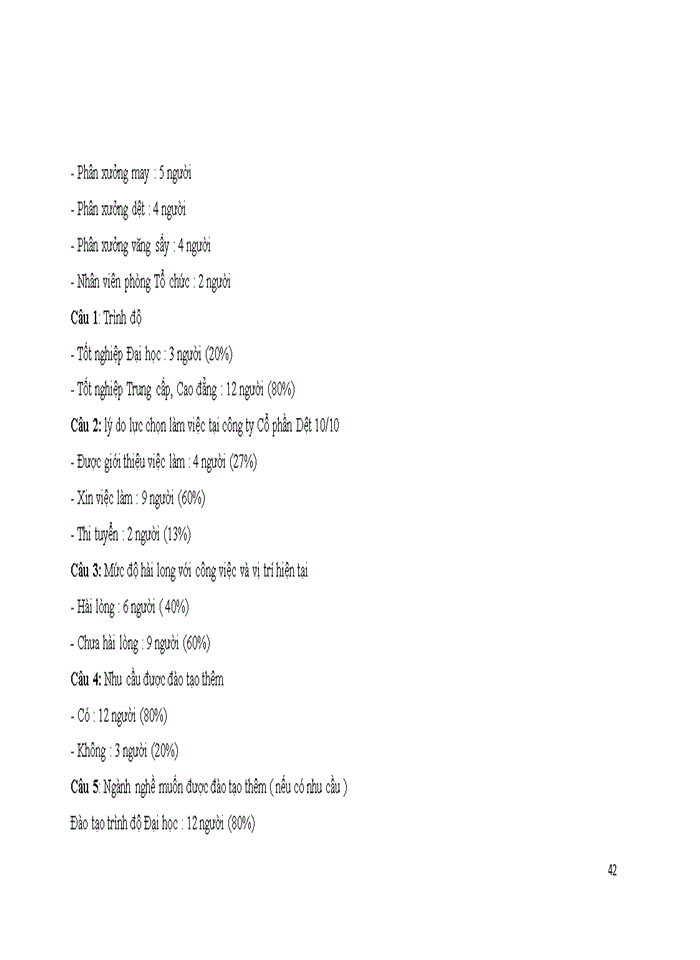 image for page Thu hút và đào tạo nguồn nhân lực chất lượng cao nhằm đáp ứng nhu cầu phát triển của Công ty cổ phần Dệt 10 10