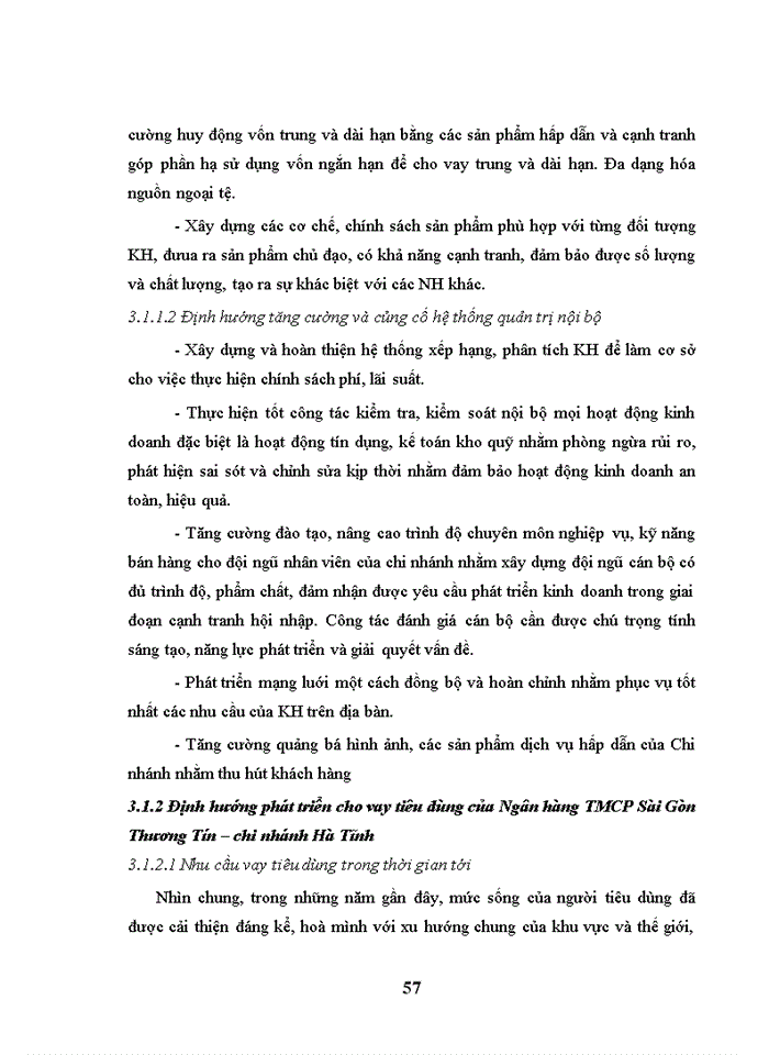 image for page Phát triển cho vay tiêu dùng của Ngân hàng TMCP Sài Gòn Thương Tín chi nhánh Hà Tĩnh