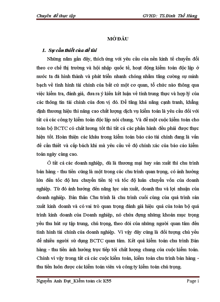 image for page Hoàn thiện quy trình kiểm toán chu trình bán hàng - thu tiền trong kiểm toán Báo cáo tài chính do công ty Trách nhiệm hữu hạn Kiểm toán và Tư vấn đầu tư tài chính Châu Á - FADACO thực hiện
